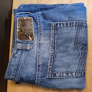 Silver Jeans Co. Gordie Loose Fit Washed Jeans (40/32)